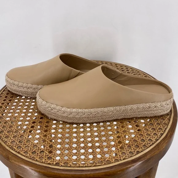 Vince nude slip on open back mules - Picture 3 of 5